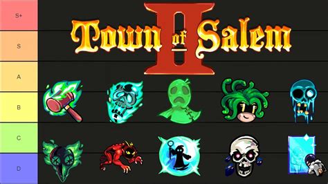 Town of Salem 2 All Roles Tier List .